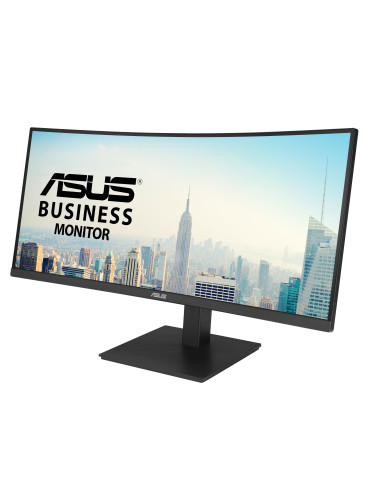ASUS VA34VCPSR platta pc-skärmar 86,4 cm (34") 3440 x 1440 pixlar Wide Quad HD LCD Svart