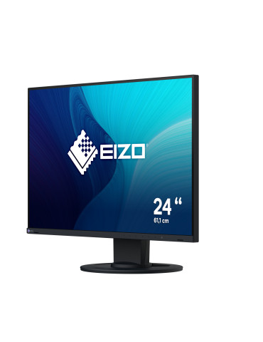 EIZO FlexScan EV2410R-BK platta pc-skärmar 61,2 cm (24.1") 1920 x 1200 pixlar WUXGA LCD Svart