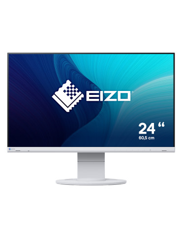 EIZO FlexScan EV2460-WT platta pc-skärmar 60,5 cm (23.8") 1920 x 1080 pixlar Full HD LCD Vit