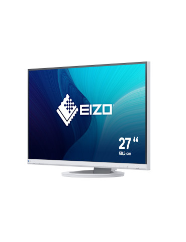 EIZO FlexScan EV2760-WT platta pc-skärmar 68,6 cm (27") 2560 x 1440 pixlar Quad HD LED Vit