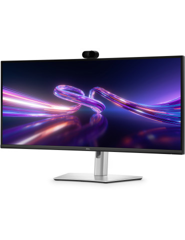 DELL Pro P P3426WEV tietokoneen litteä näyttö 86,6 cm (34.1") 3440 x 1440 pikseliä Wide Quad HD LCD Musta, Hopea