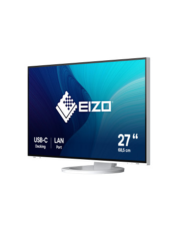 EIZO FlexScan EV2795-WT platta pc-skärmar 68,6 cm (27") 2560 x 1440 pixlar Quad HD LCD Vit