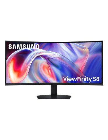 Samsung S85TH platta pc-skärmar 101,6 cm (40") 5120 x 2160 pixlar WUHD LCD Svart