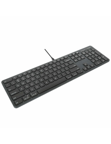 Targus EcoSmart AKB874NO näppäimistö Universaali USB QWERTY Pohjoismainen Musta