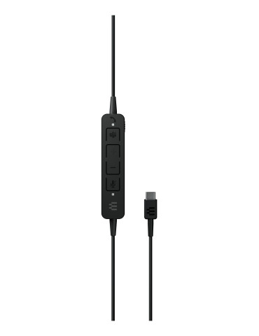 EPOS ADAPT 160T ANC USB-C Kuulokkeet Langallinen Pääpanta Toimisto puhelukeskus USB Type-C Musta