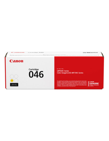 Canon 046 värikasetti 1 kpl Alkuperäinen Keltainen