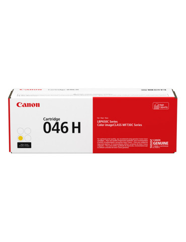 Canon 046 H värikasetti 1 kpl Alkuperäinen Keltainen