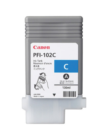Canon PFI-102C mustekasetti Alkuperäinen Syaani
