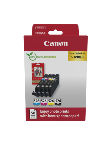 Canon 4540B019 mustekasetti 4 kpl Alkuperäinen Musta, Syaani, Magenta, Keltainen