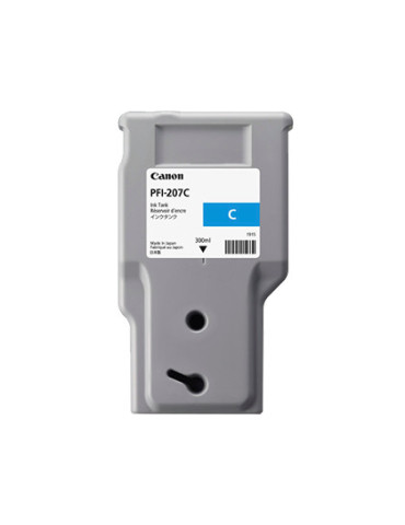 Canon PFI-207 mustekasetti 1 kpl Alkuperäinen Syaani