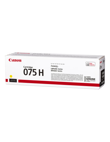 Canon 075 H toner cartridge 1 pc(s) Original Yellow
