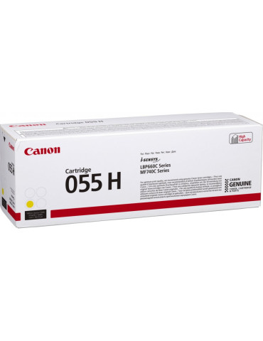 Canon 055H toner cartridge 1 pc(s) Original Yellow