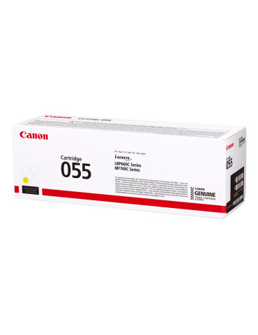 Canon 055 toner cartridge 1 pc(s) Original Yellow