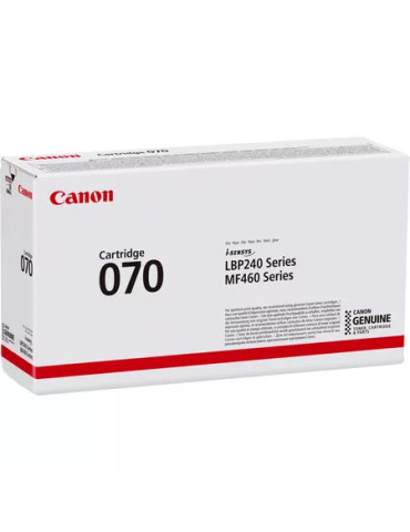 Canon 070 Tonerkassett 1 styck Original Svart