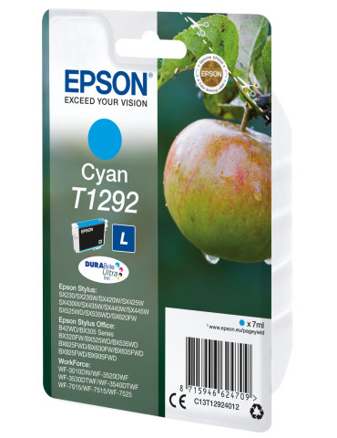Epson T1292 Omena DURABrite Ultra, yksittäispakkaus, syaani muste