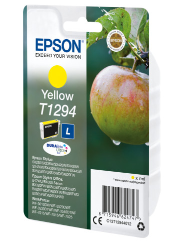 Epson Apple T1294 Omena DURABrite Ultra, yksittäispakkaus, keltainen muste