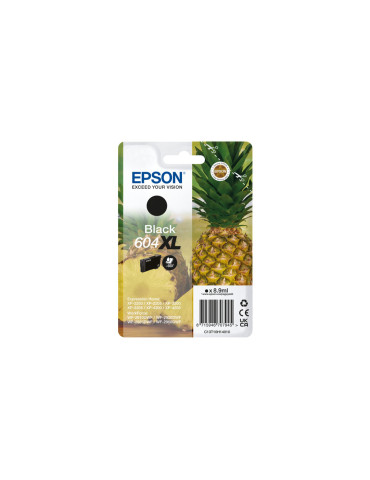 Epson 604XL mustekasetti 1 kpl Alkuperäinen Korkea (XL) värintuotto Musta