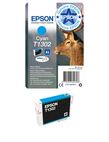Epson Stag T1302 ink cartridge 1 pc(s) Original High (XL) Yield Cyan