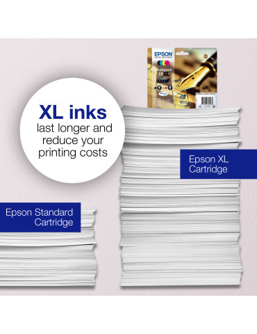 Epson Pen and crossword Singlepack Cyan 16XL DURABrite Ultra