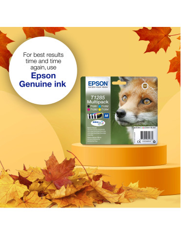 Epson Fox T1285 ink cartridge 1 pc(s) Original Black, Cyan, Magenta, Yellow