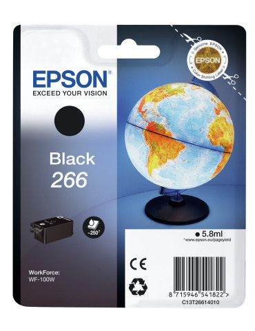 Epson Globe 266 Jordglob, bläck, Single, svart