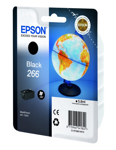 Epson Globe 266 Maapallo, yksittäispakkaus, musta muste