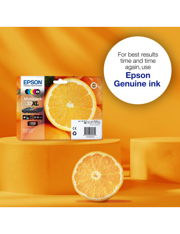 Epson Oranges Singlepack Photo Black 33XL Claria Premium Ink
