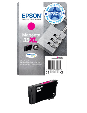 Epson Padlock C13T35934010 ink cartridge 1 pc(s) Original High (XL) Yield Magenta