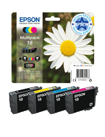 Epson Daisy C13T18164012 ink cartridge 1 pc(s) Original High (XL) Yield Black, Cyan, Magenta, Yellow