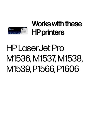 HP 78A, alkuperäinen musta LaserJet-värikasetti