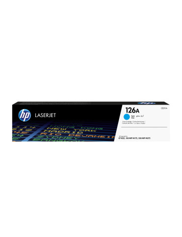 HP 126A cyan LaserJet-tonerkassett, original