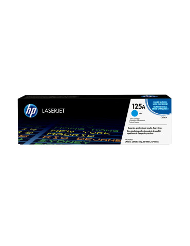 HP 125A, alkuperäinen syaani LaserJet-värikasetti