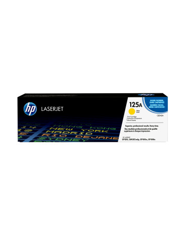 HP 125A gul original LaserJet tonerkassett