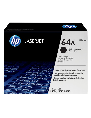 HP 64A, alkuperäinen musta LaserJet-värikasetti