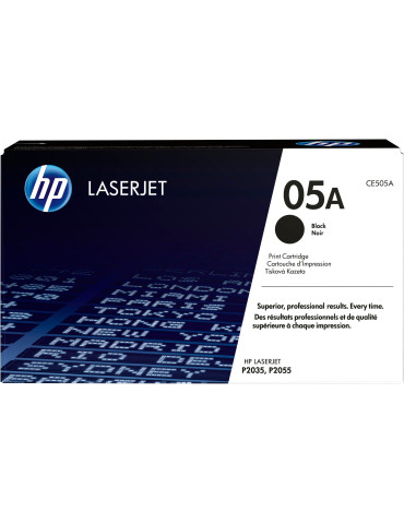HP 05A svart LaserJet-tonerkassett, original