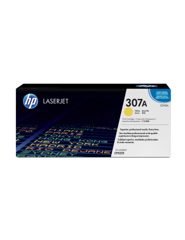 HP 307A, alkuperäinen keltainen LaserJet-värikasetti