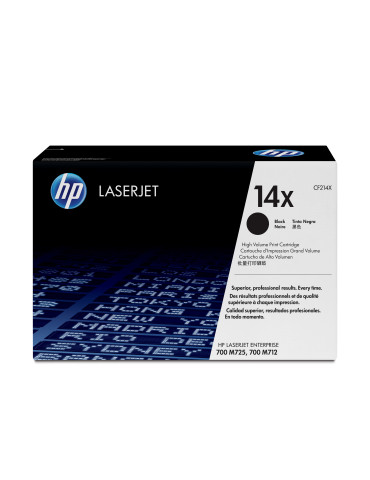 HP 14X svart LaserJet-tonerkassett med hög kapacitet, original