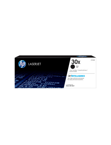 HP 30X alkuperäinen riittoisa musta LaserJet -värikasetti