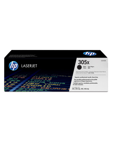 HP 305X, alkuperäinen riittoisa musta LaserJet-väriainekasetti