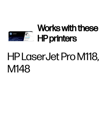 HP 94X riittoisa musta alkuperäinen LaserJet-värikasetti