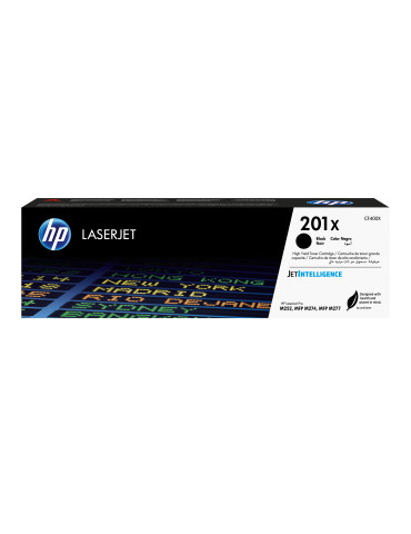 HP 201X, alkuperäinen riittoisa musta LaserJet-värikasetti