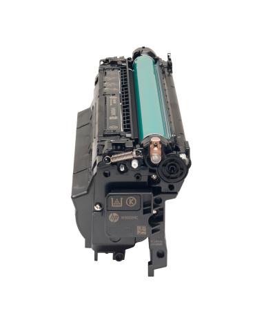 HP 655A svart original LaserJet-tonerkassett