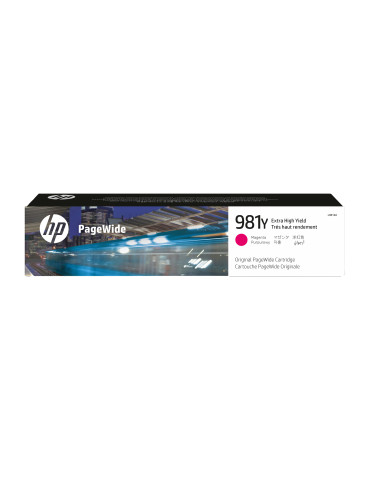 HP 981Y, magenta PageWide-originalpatron med extra hög kapacitet