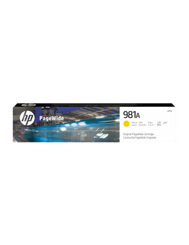 HP 981A Yellow Original PageWide Cartridge