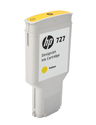 HP 727 300-ml Yellow DesignJet Ink Cartridge
