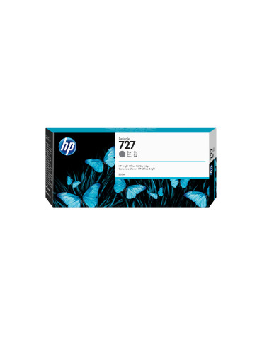 HP 727, DesignJet-mustekasetti, harmaa, 300 ml