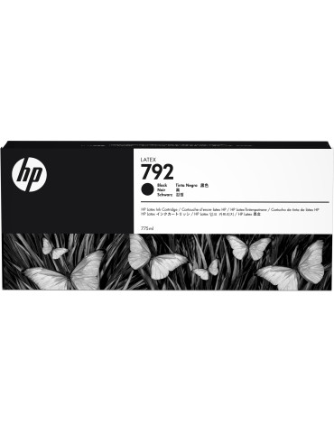 HP 792 775-ml Black Latex Ink Cartridge