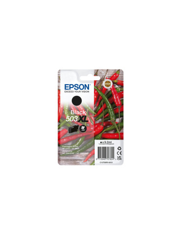 Epson 503XL mustekasetti 1 kpl Alkuperäinen Korkea (XL) värintuotto Musta