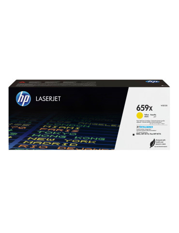 HP LaserJet 659X alkuperäinen riittoisa keltainen -värikasetti