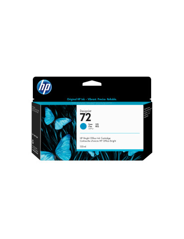 HP 72 130-ml Cyan DesignJet Ink Cartridge